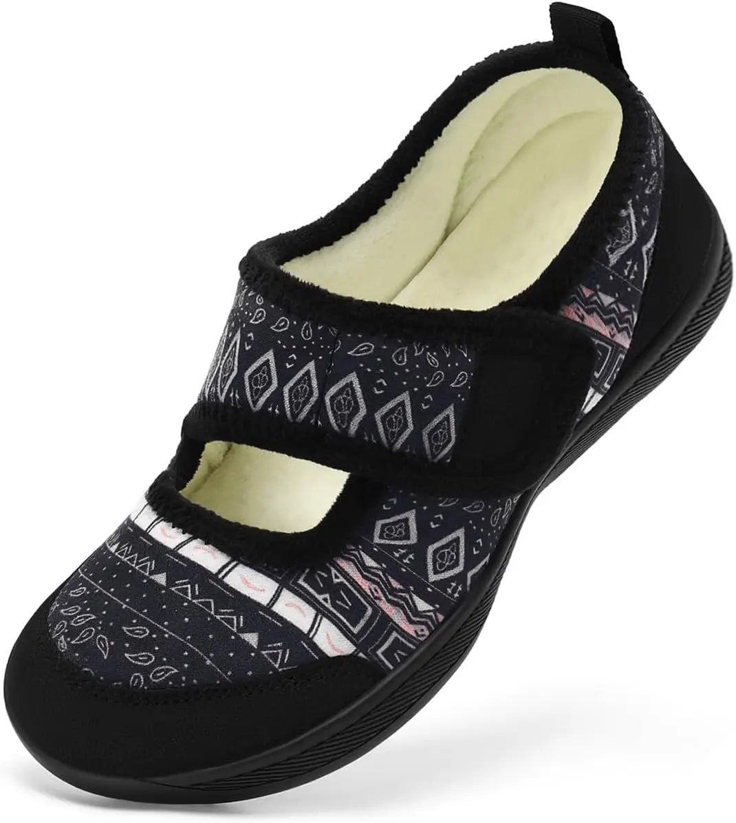 Womens Barefoot Walking Shoes Adjustable Indoor Outdoor Slippers