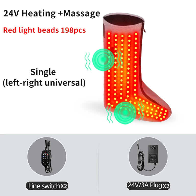 Heated Foot Massager Boots