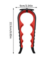 Multi-Functional Four-in-One Can and Bottle Opener