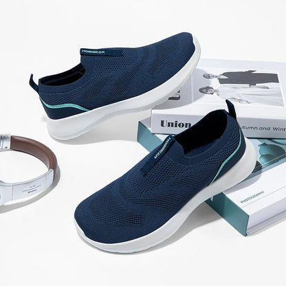 Wide Toe Slip On Running Shoes