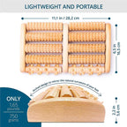 Wooden Foot Massage Roller
