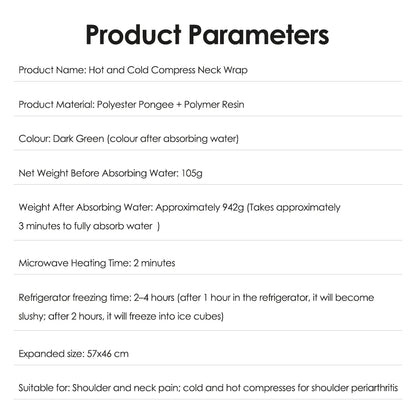 Self Absorbing Ice Wrap