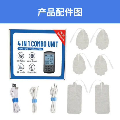 FM-B2503 Dual Channel TENS Massager 25 Modes Adjustable Pulse