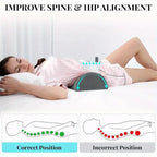 Half Moon Bolster Memory Foam Leg and Knee Elevation Pillow