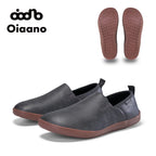 Wide Toe Leather Shoes