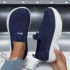 Wide Fit Thick Sole Mesh Sneakers for Men and Women