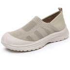 Women Slip On Mesh Shoes Breathable Anti Slip Summer Flats