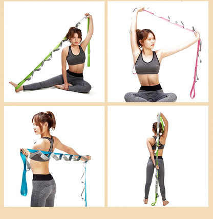 Yoga Stretch Strap 12-segment