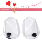 Magnetic Silicone Gel Heel Insoles - Shock-Absorbing Comfort