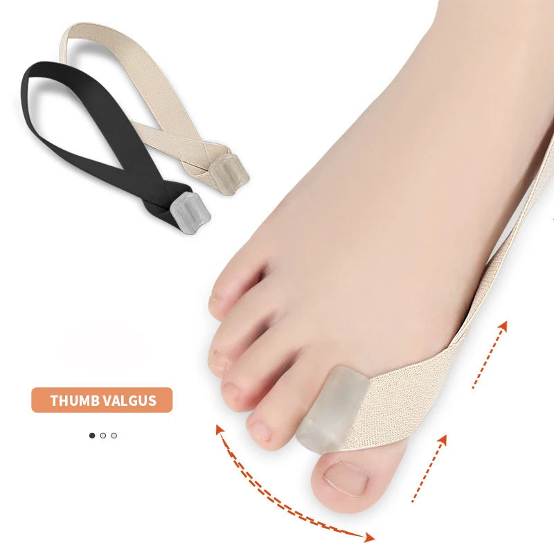 Hallux Valgus Toe Corrector Strap Toe Separator Splint S/L