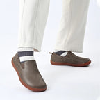 Wide Toe Leather Shoes