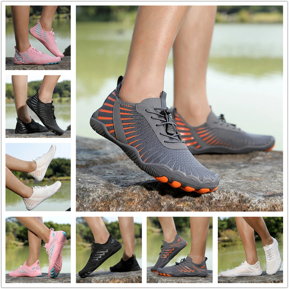 Unisex Barefoot Wide Toebox, Zero Heel Toe Drop Shoes Anti-Slip Quick-Drying Indoor/Outdoor