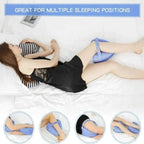 Memory Foam Leg Separator Pillow for Side Sleepers – Cushioned Knee Support