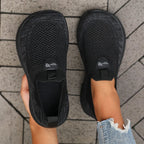 Wide Fit Thick Sole Mesh Sneakers for Men and Women