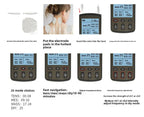 FM-B2503 Dual Channel TENS Massager 25 Modes Adjustable Pulse