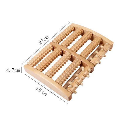 Wooden Foot Massage Roller