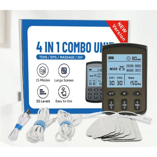 FM-B2503 Dual Channel TENS Massager 25 Modes Adjustable Pulse