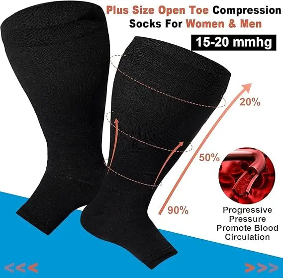 Plus Size Compression Socks