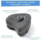 Memory Foam Leg Separator Pillow for Side Sleepers – Cushioned Knee Support