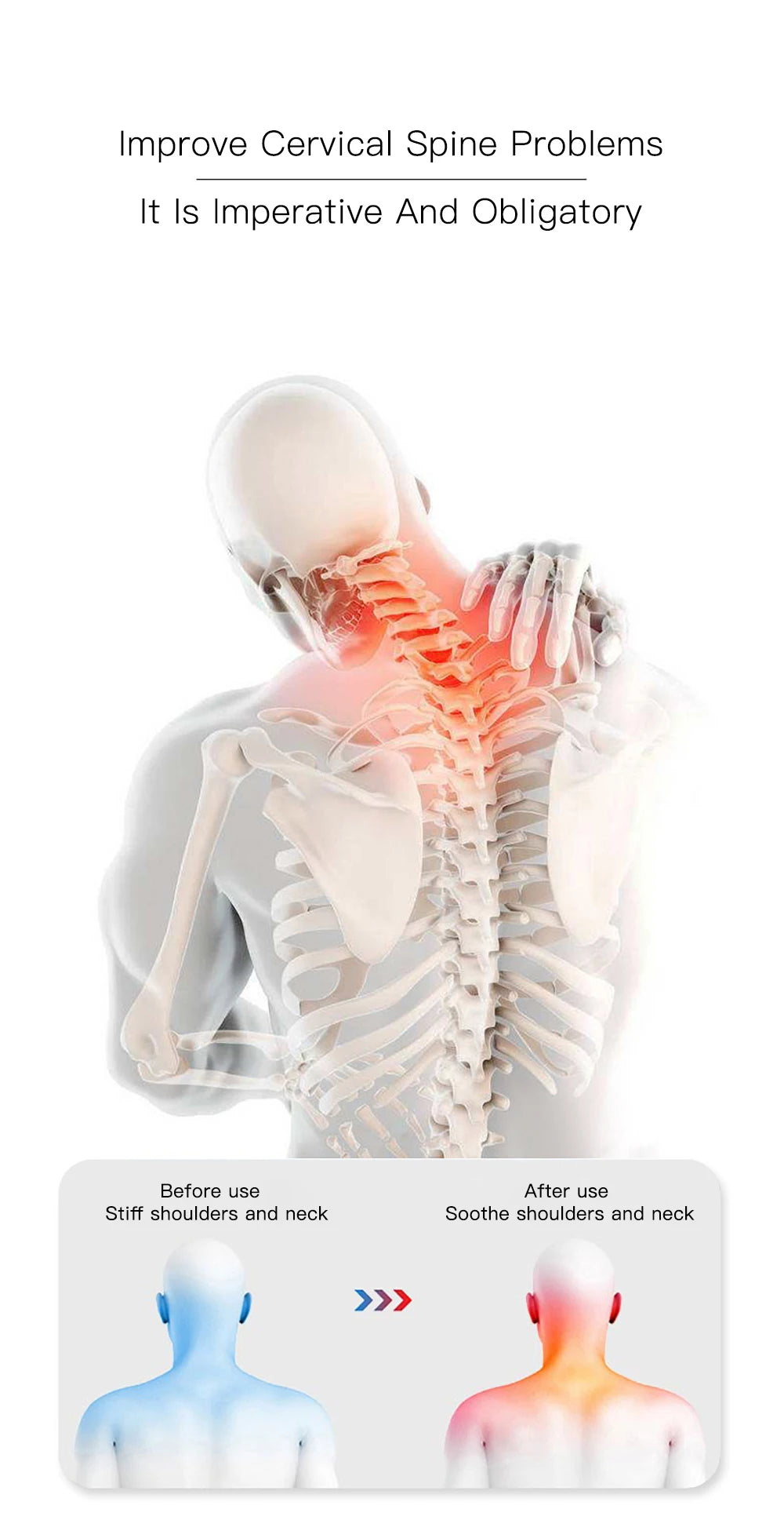 Electric Neck Massage Pillow