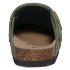 Women Cork Leather Clogs