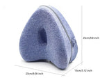 Memory Foam Leg Separator Pillow for Side Sleepers – Cushioned Knee Support
