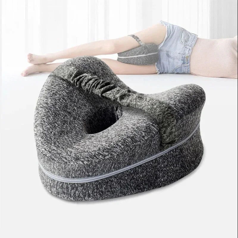 Memory Foam Leg Separator Pillow for Side Sleepers – Cushioned Knee Support