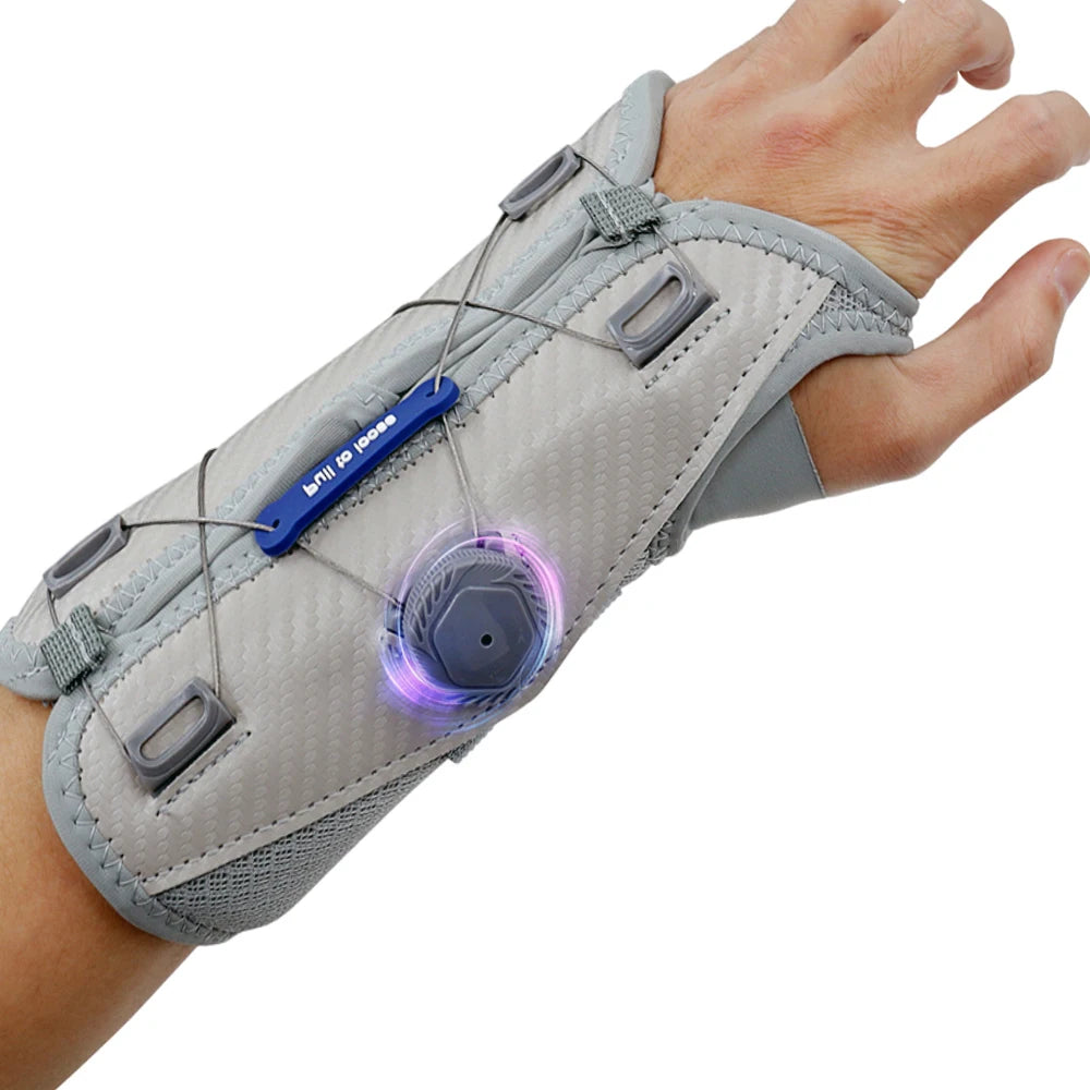 Adjustable Wrist Brace with Removable Splint and Sleeve