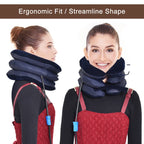 Inflatable Air Neck Support Pillow – Adjustable Fit