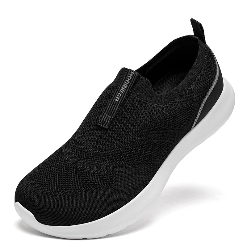 Wide Toe Slip On Running Shoes