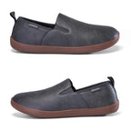 Wide Toe Leather Shoes