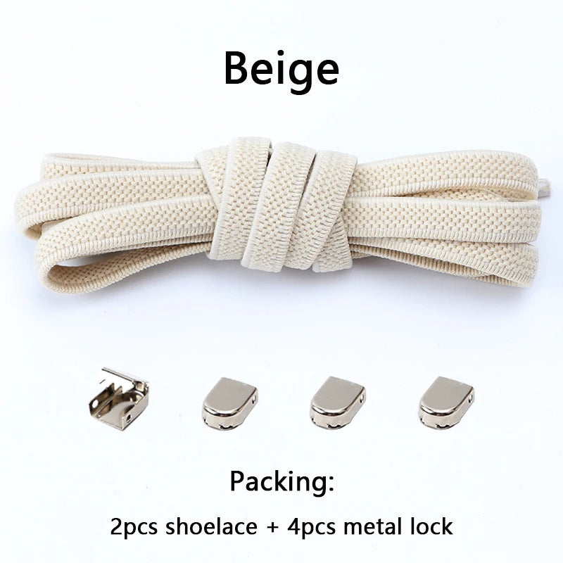 No Tie Elastic Shoelaces