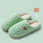 Women Winter Fur Slippers