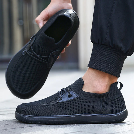 Men's Wide Toe Walking Sneakers