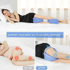 Memory Foam Leg Separator Pillow for Side Sleepers – Cushioned Knee Support