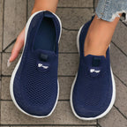 Wide Fit Thick Sole Mesh Sneakers for Men and Women