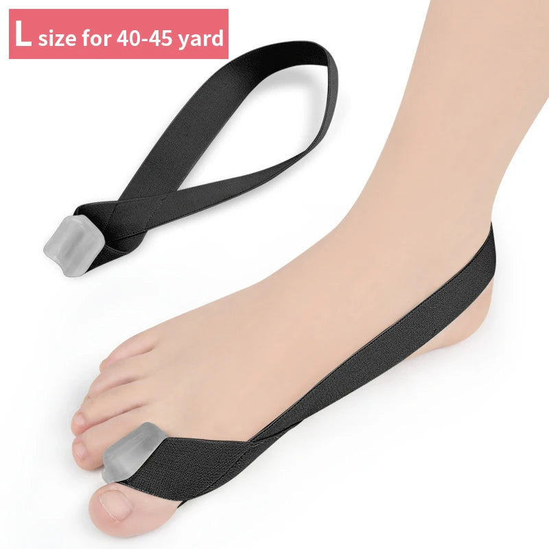 Hallux Valgus Toe Corrector Strap Toe Separator Splint S/L