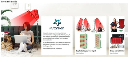 Red Light Therapy Lamp