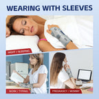 Adjustable Wrist Brace with Removable Splint and Sleeve