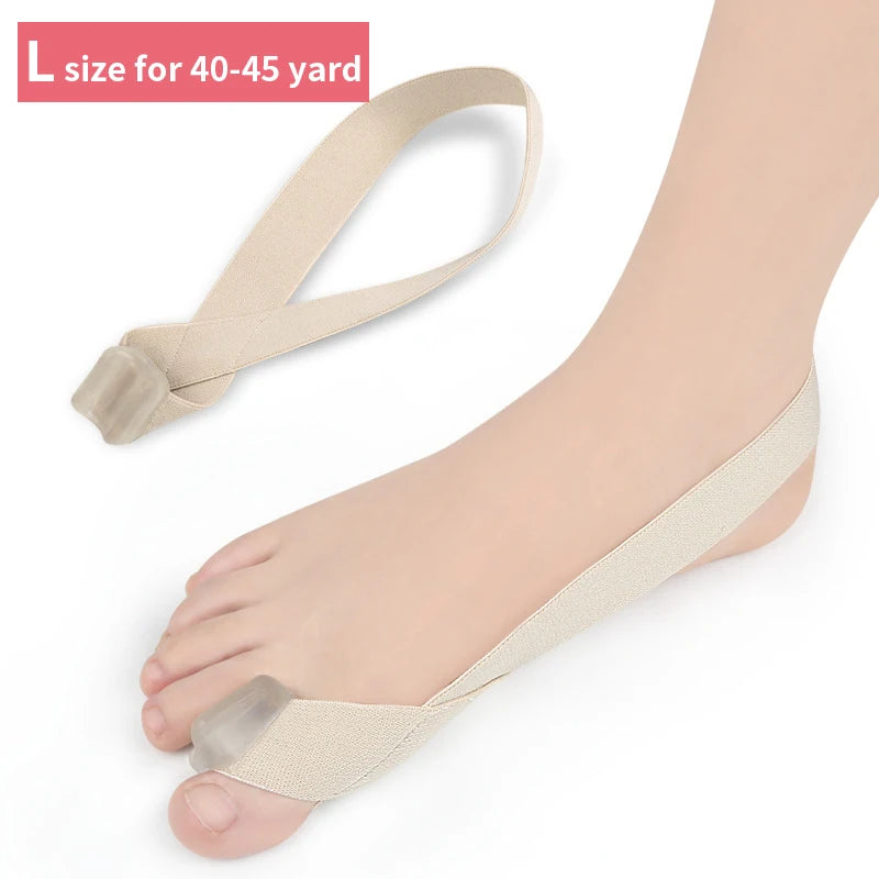 Hallux Valgus Toe Corrector Strap Toe Separator Splint S/L