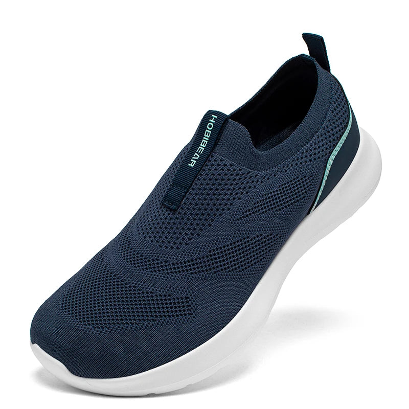 Wide Toe Slip On Running Shoes