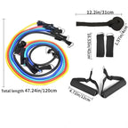 Resistance Bands Training Set of 11