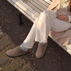 Women Cork Leather Clogs