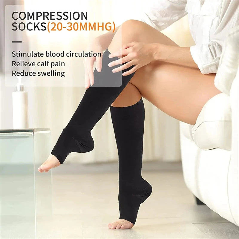 Toeless Compression Socks